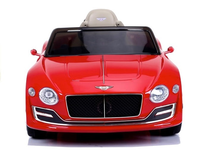 Bentley Exp - Rood  De Bentley Exp-Rood is een krachtige en stijlvolle auto voor kinderen tot 5 jaar. Met twee 12 volt motoren, een motor op elk achterwiel, heeft deze auto een vermogenKidzcruisers
