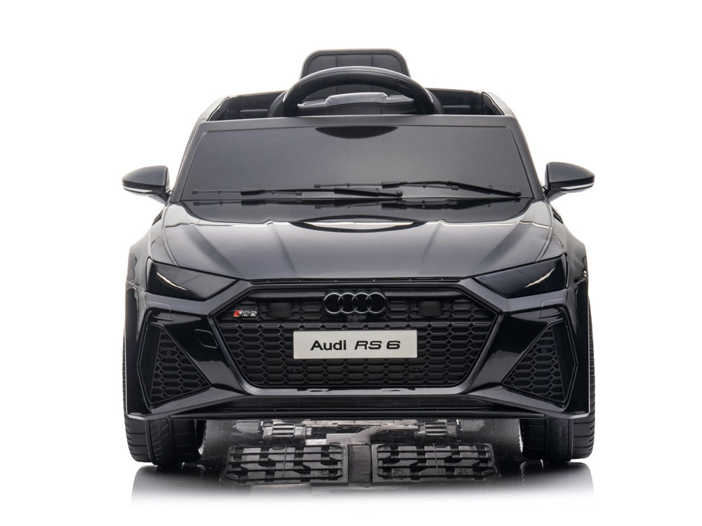 Audi Rs6 - Zwart  De Audi Rs6 - Zwart is een krachtige en stijlvolle auto voor kinderen. Met een 12 volt 4,5 Ah accu, twee 12 volt motoren, 3 instelbare snelheden tot 4,5 km per uur, Kidzcruisers